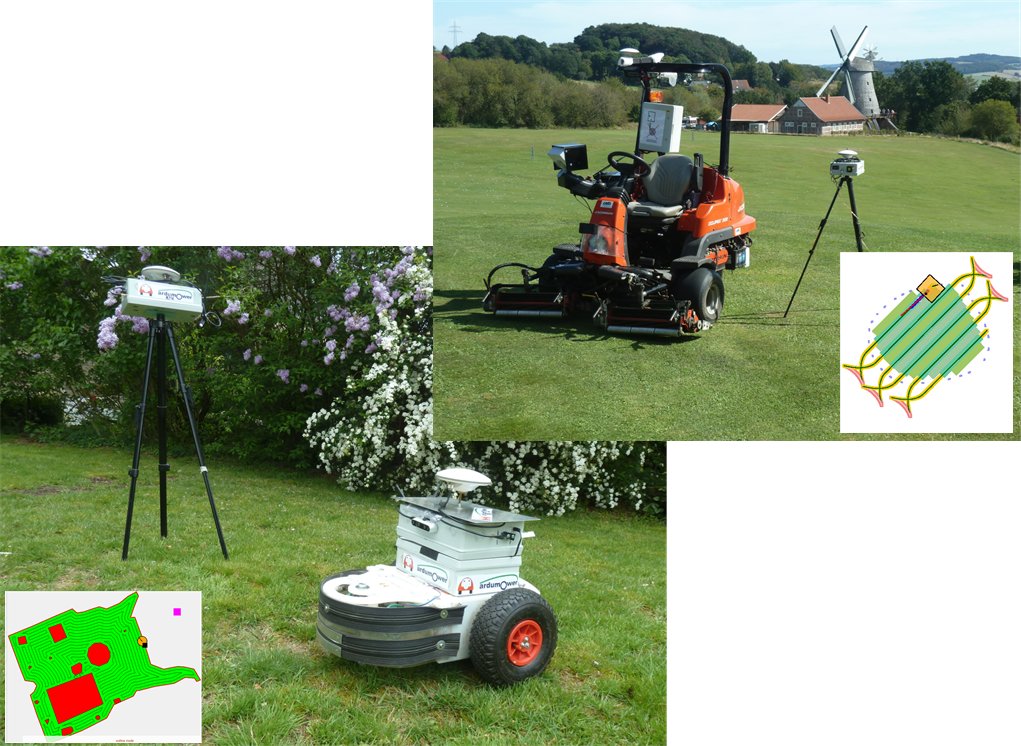 gps rtk lawn mower