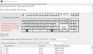 Programming USB module via GUI - switching slides with the key "Return/Enter"