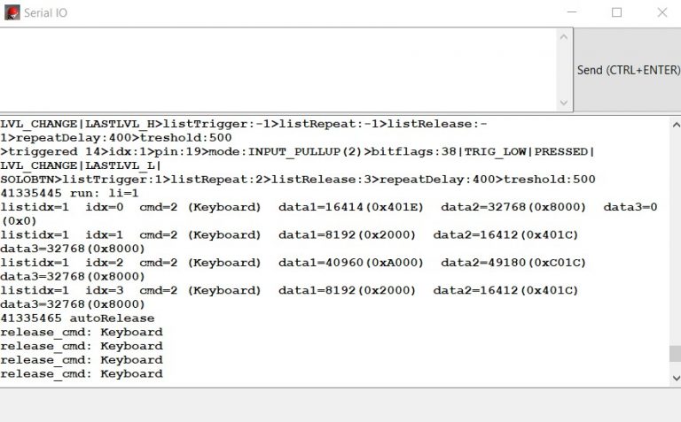 Serial Command Apps PBT_PBL app configuration - serial terminal with stored command lines ...
